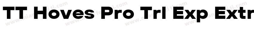 TT Hoves Pro Trl Exp Extra字体转换